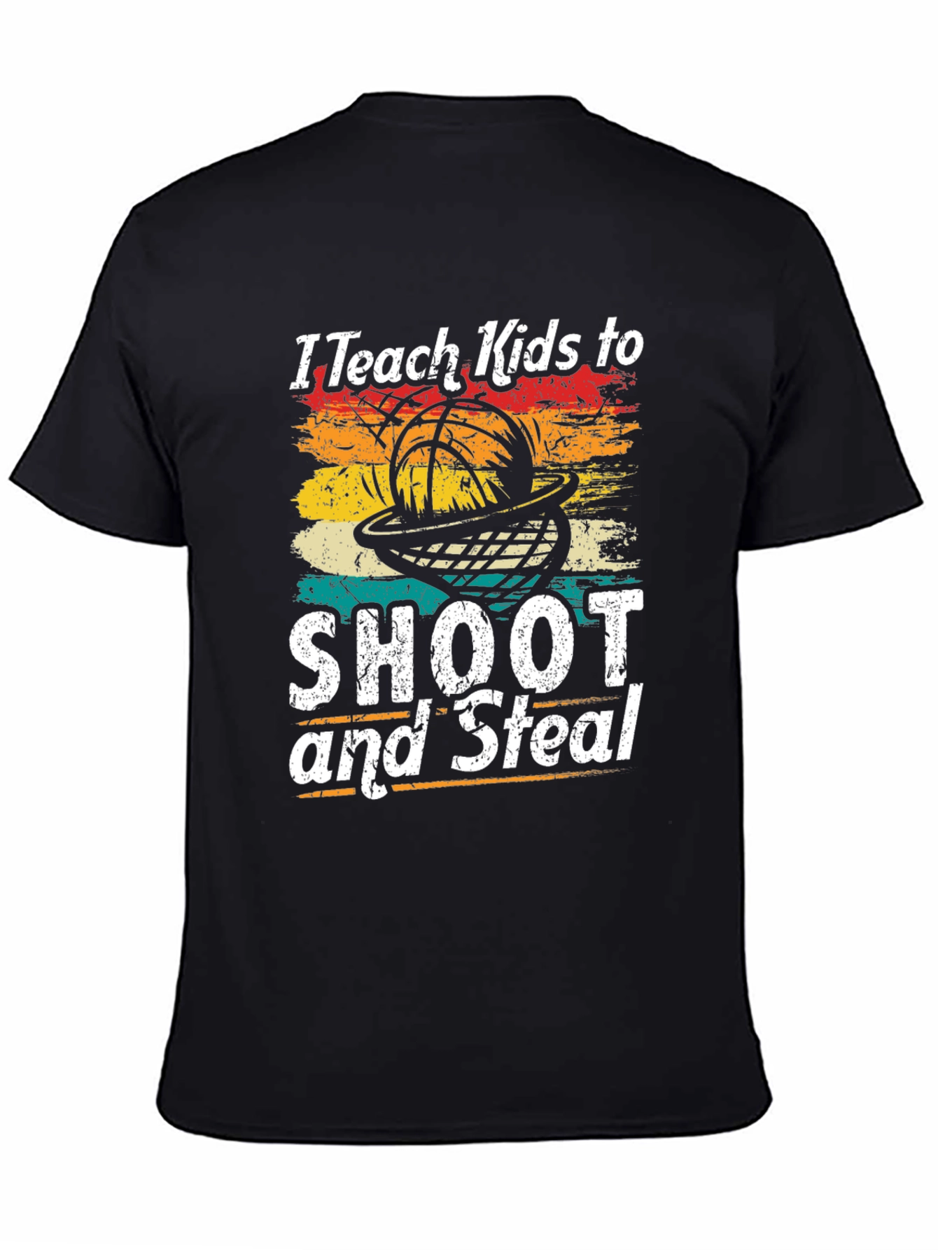 I Teach Kids to Shoot & Steal T-Shirt