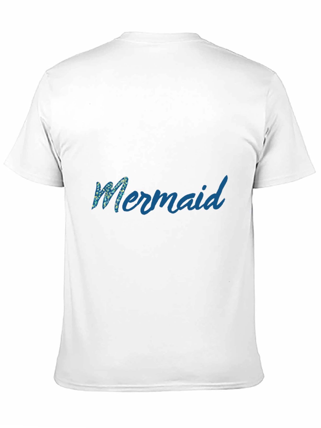 Mermaid Graphic Black T-Shirt