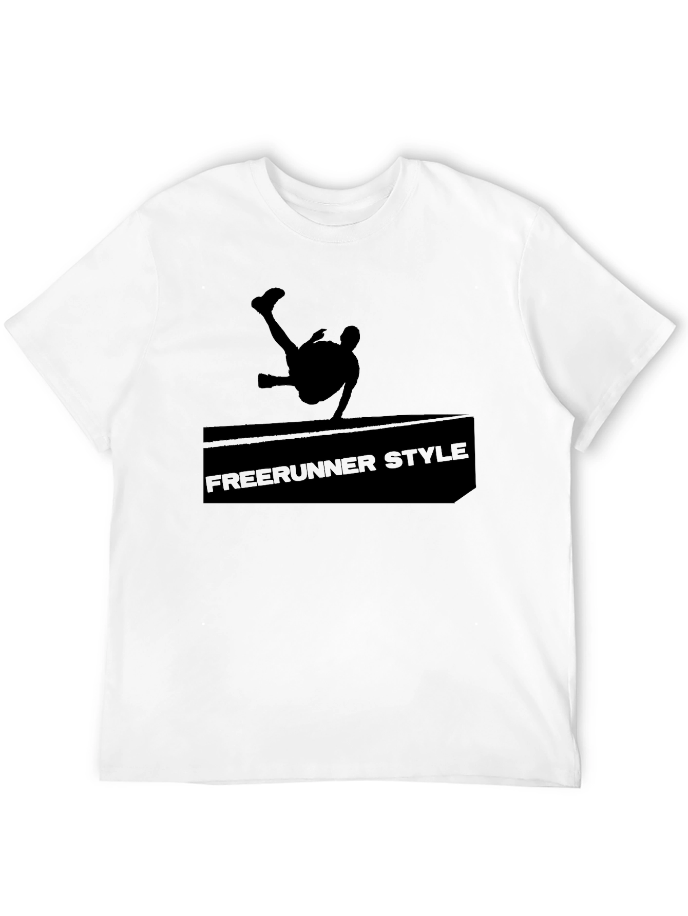 Freerunner Style Black Graphic Tee