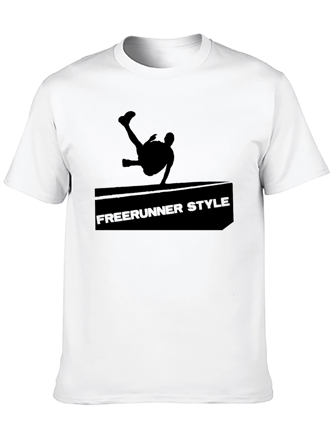 Freerunner Style Black Graphic Tee