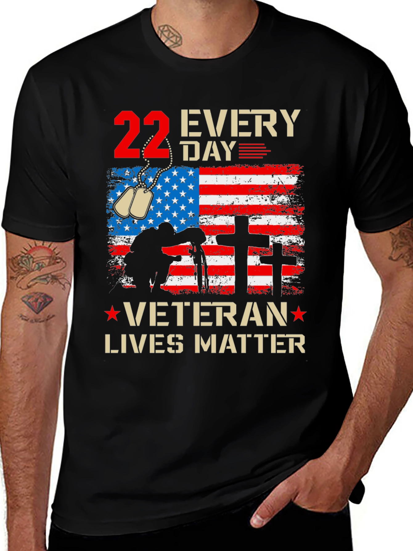 Veteran Lives Matter Graphic Tee