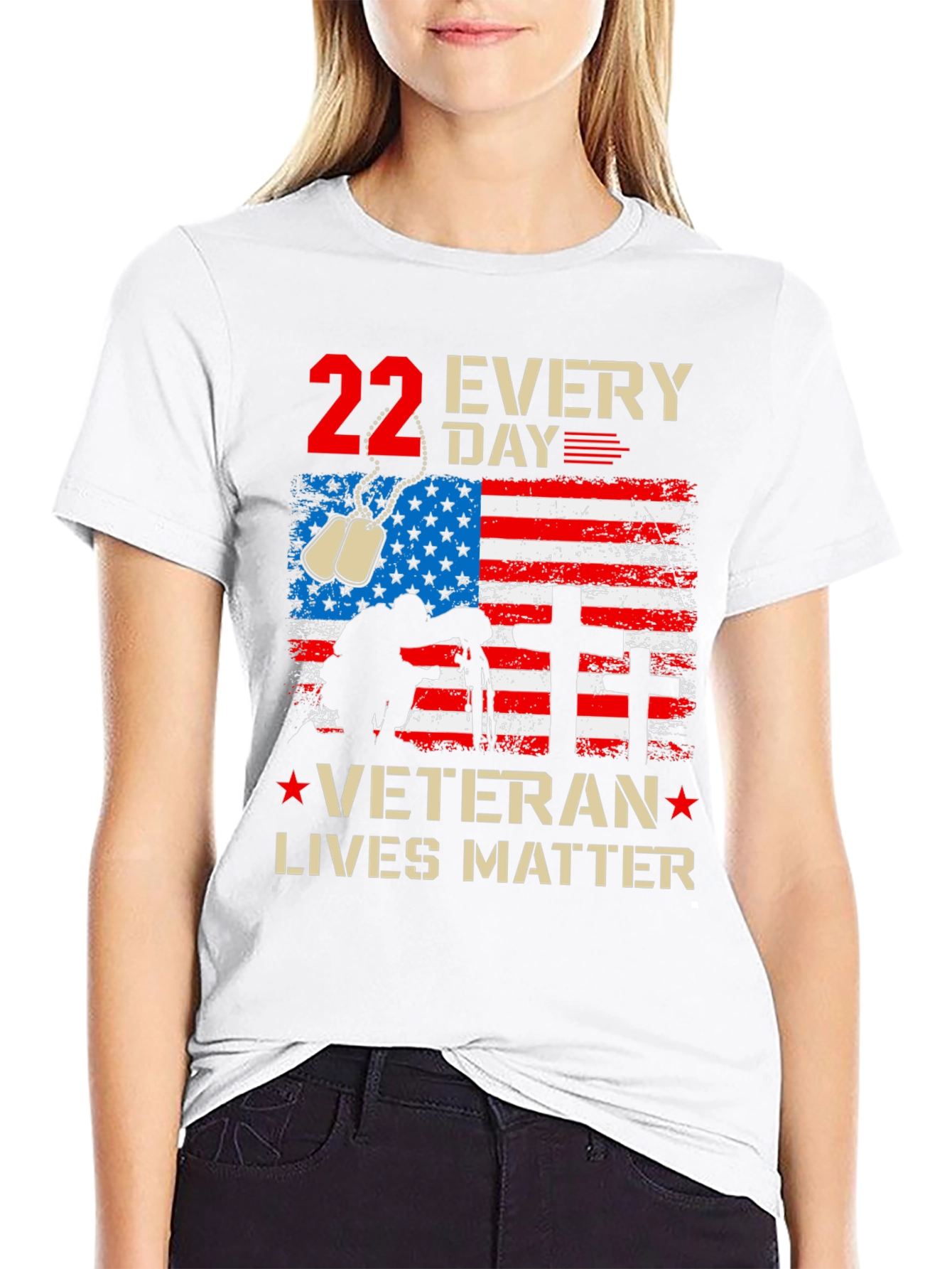 Veteran Lives Matter Graphic Tee