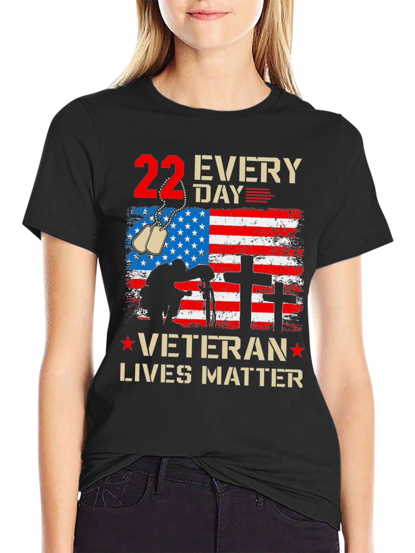 Veteran Lives Matter Graphic Tee