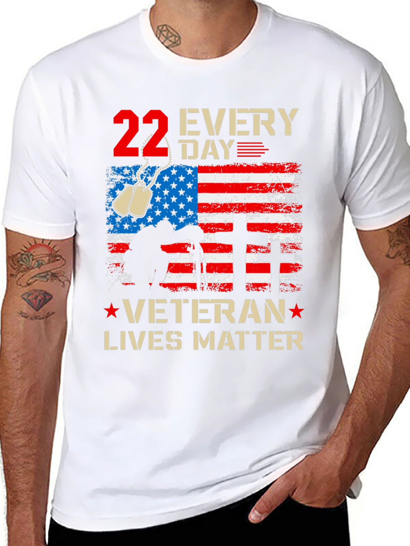Veteran Lives Matter Graphic Tee