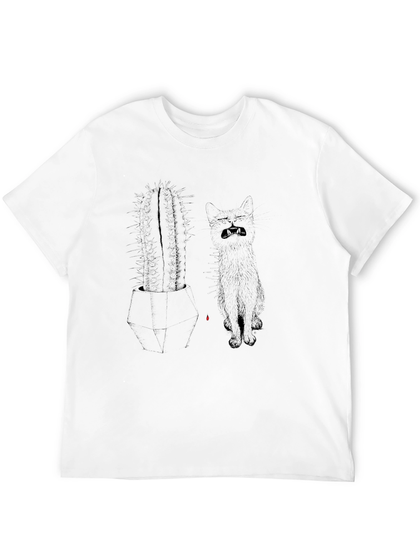 Cactus Cat Graphic Tee
