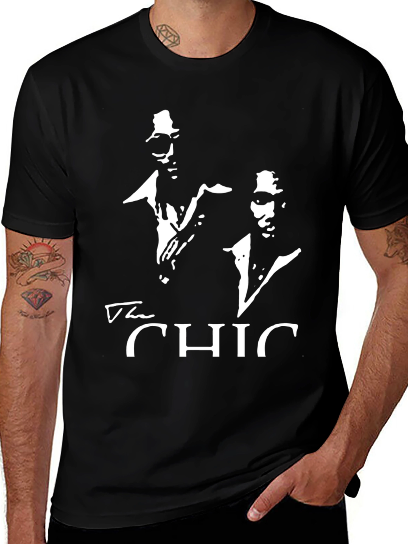 The Chic Band Graphic T-Shirt