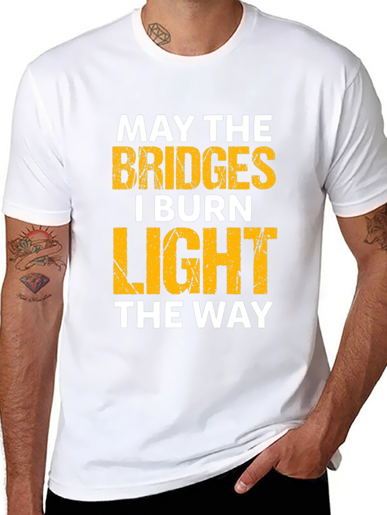 Bridges Burn Light Graphic Tee