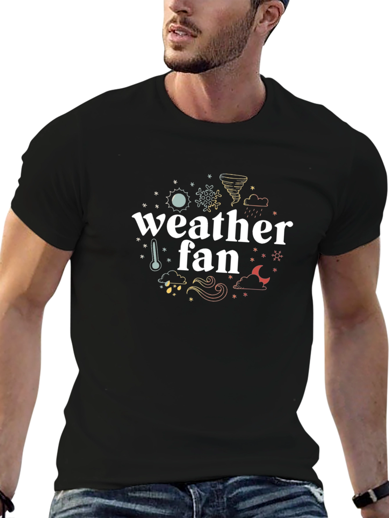 Weather Fan T-Shirt - Trendy Weather Enthusiast Tee