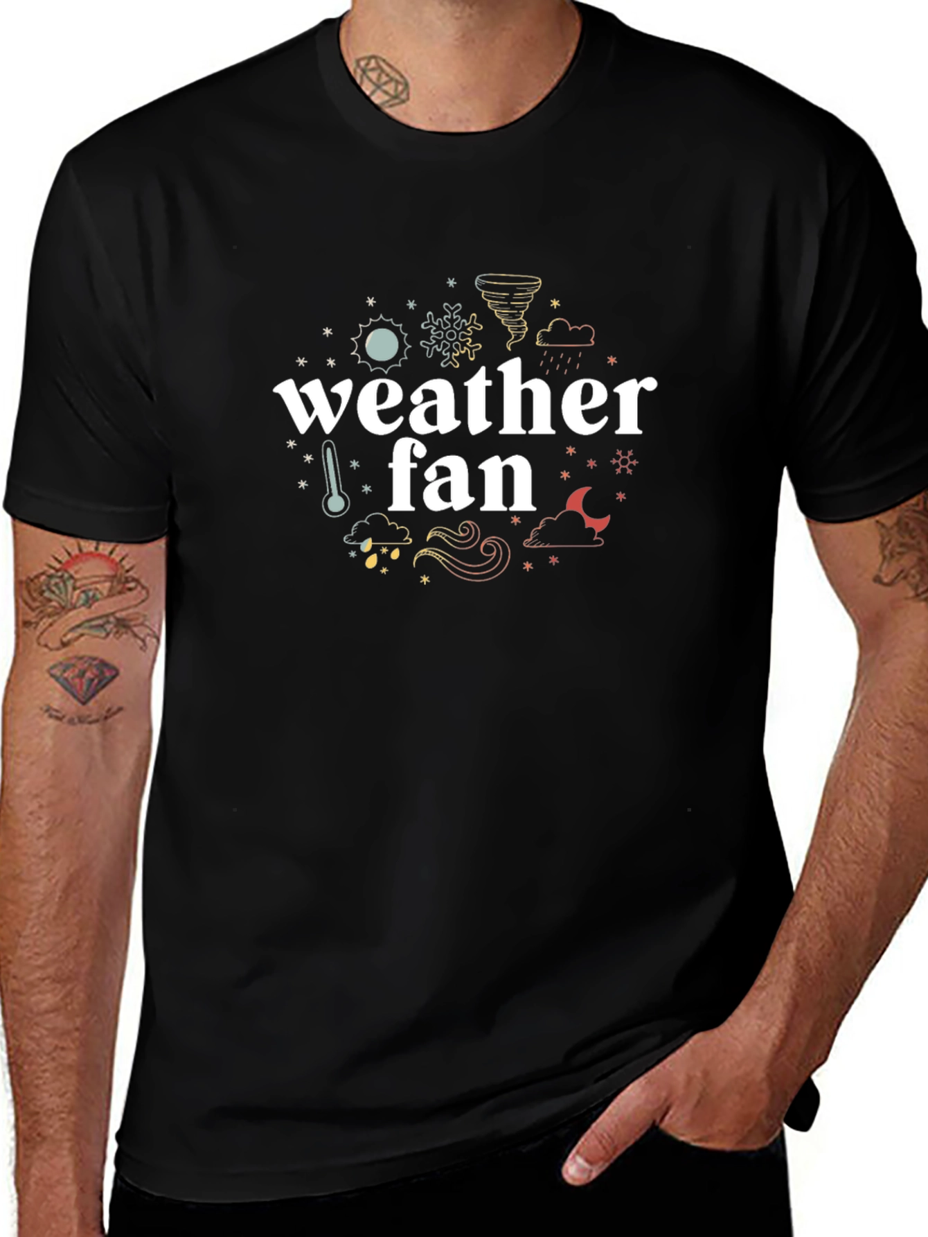 Weather Fan T-Shirt - Trendy Weather Enthusiast Tee