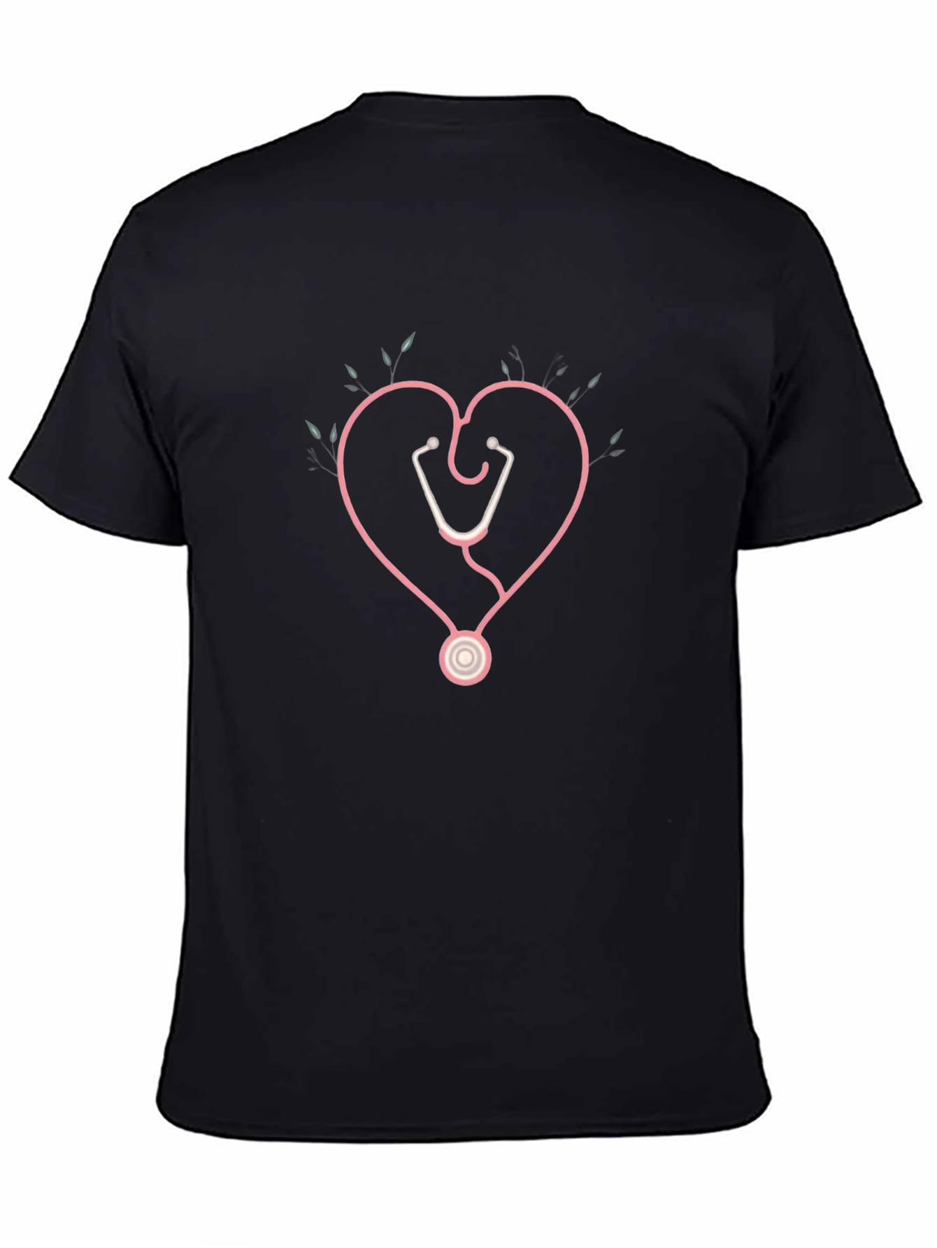 Heart Stethoscope Graphic T-Shirt