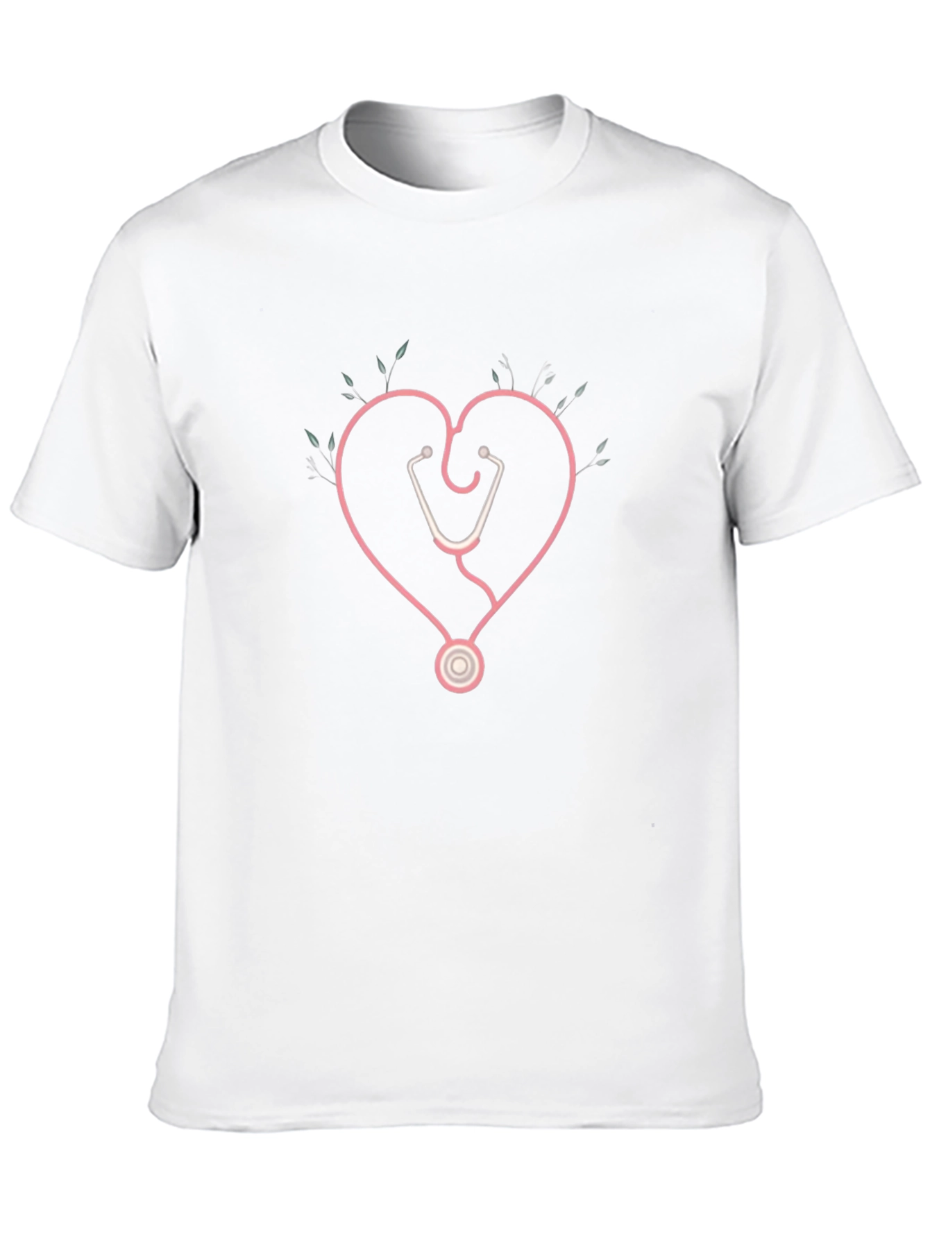 Heart Stethoscope Graphic T-Shirt