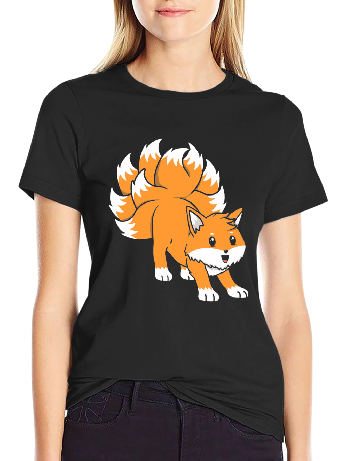 Nine-Tailed Fox Graphic Tee