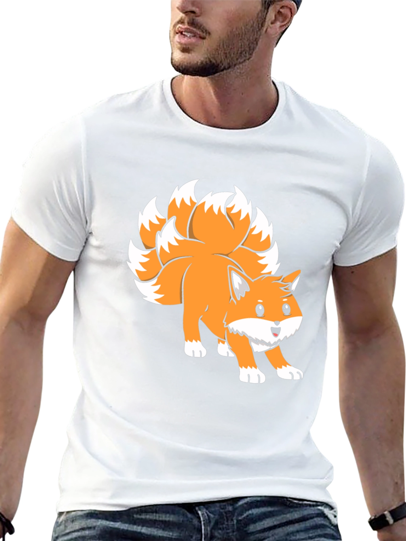 Nine-Tailed Fox Graphic Tee
