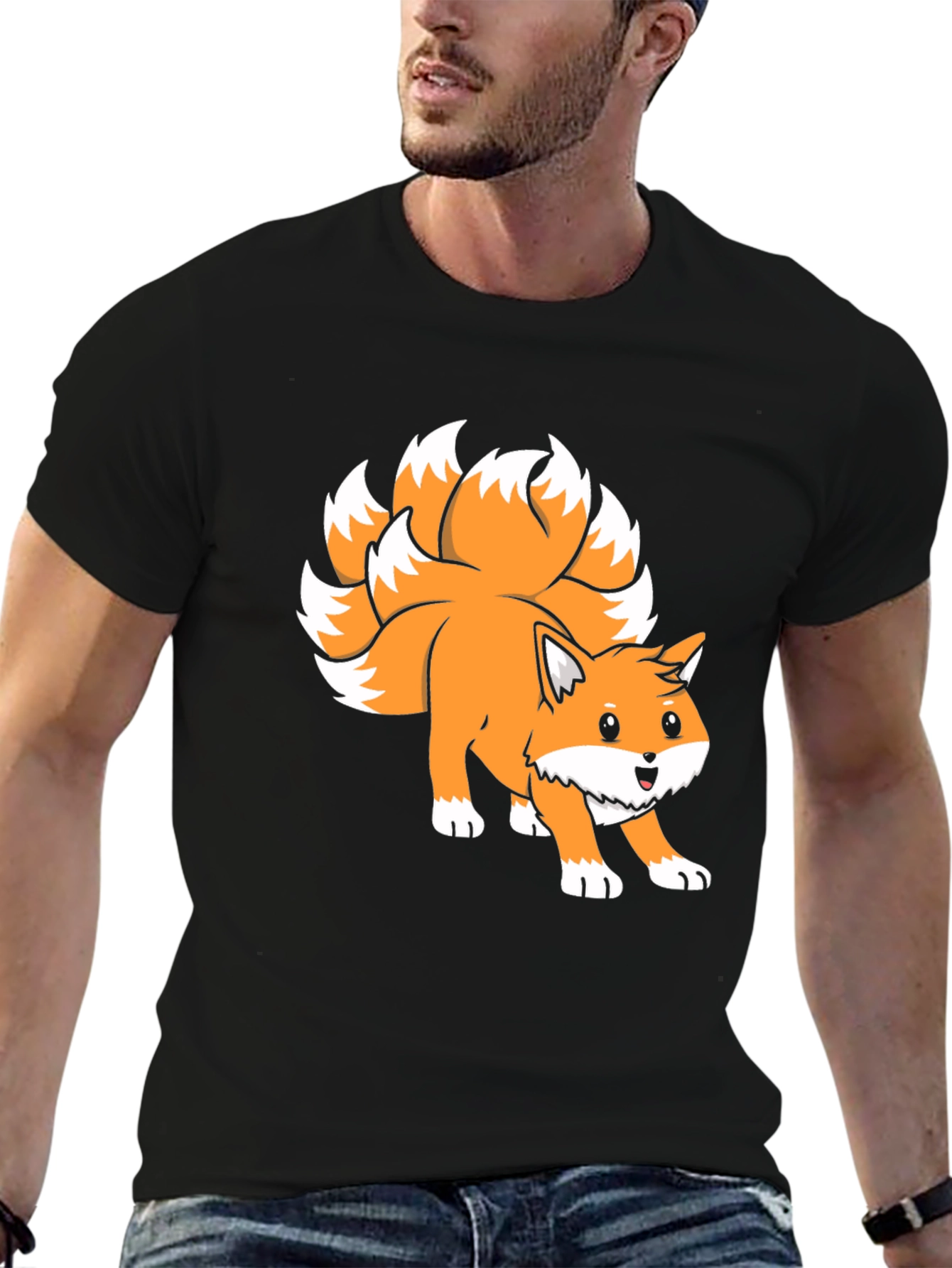 Nine-Tailed Fox Graphic Tee