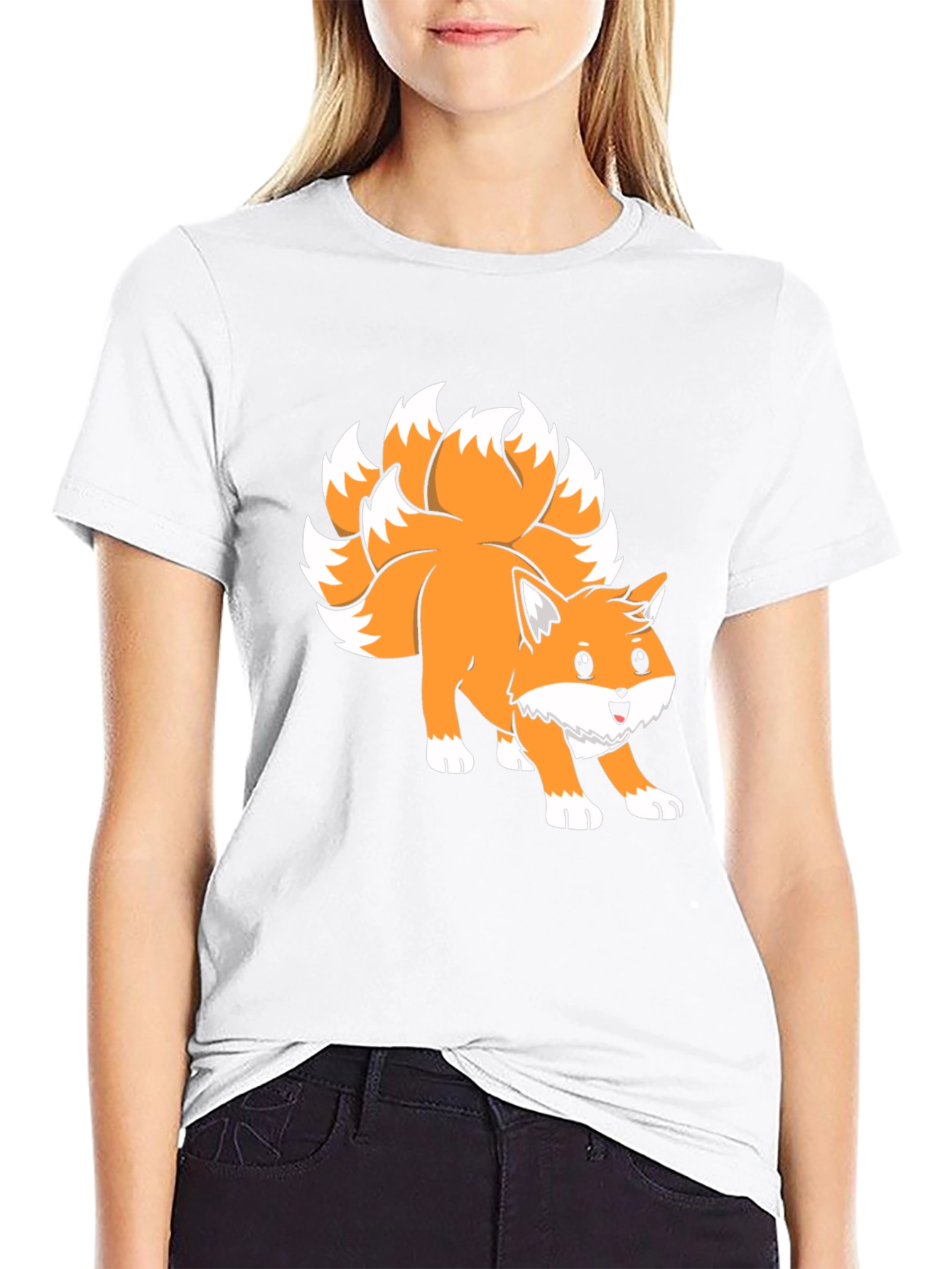 Nine-Tailed Fox Graphic Tee