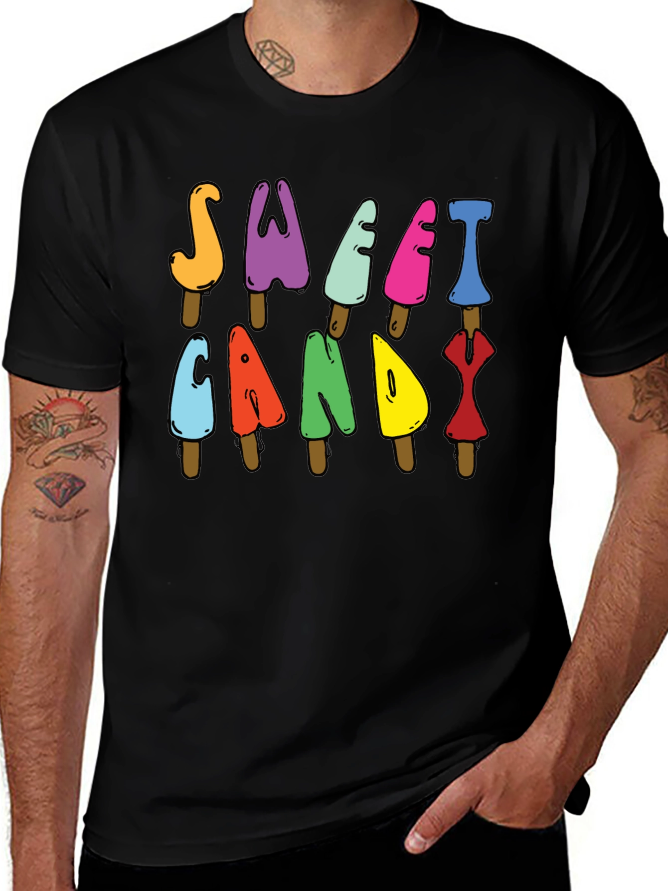 Sweet Candy Popsicle T-Shirt