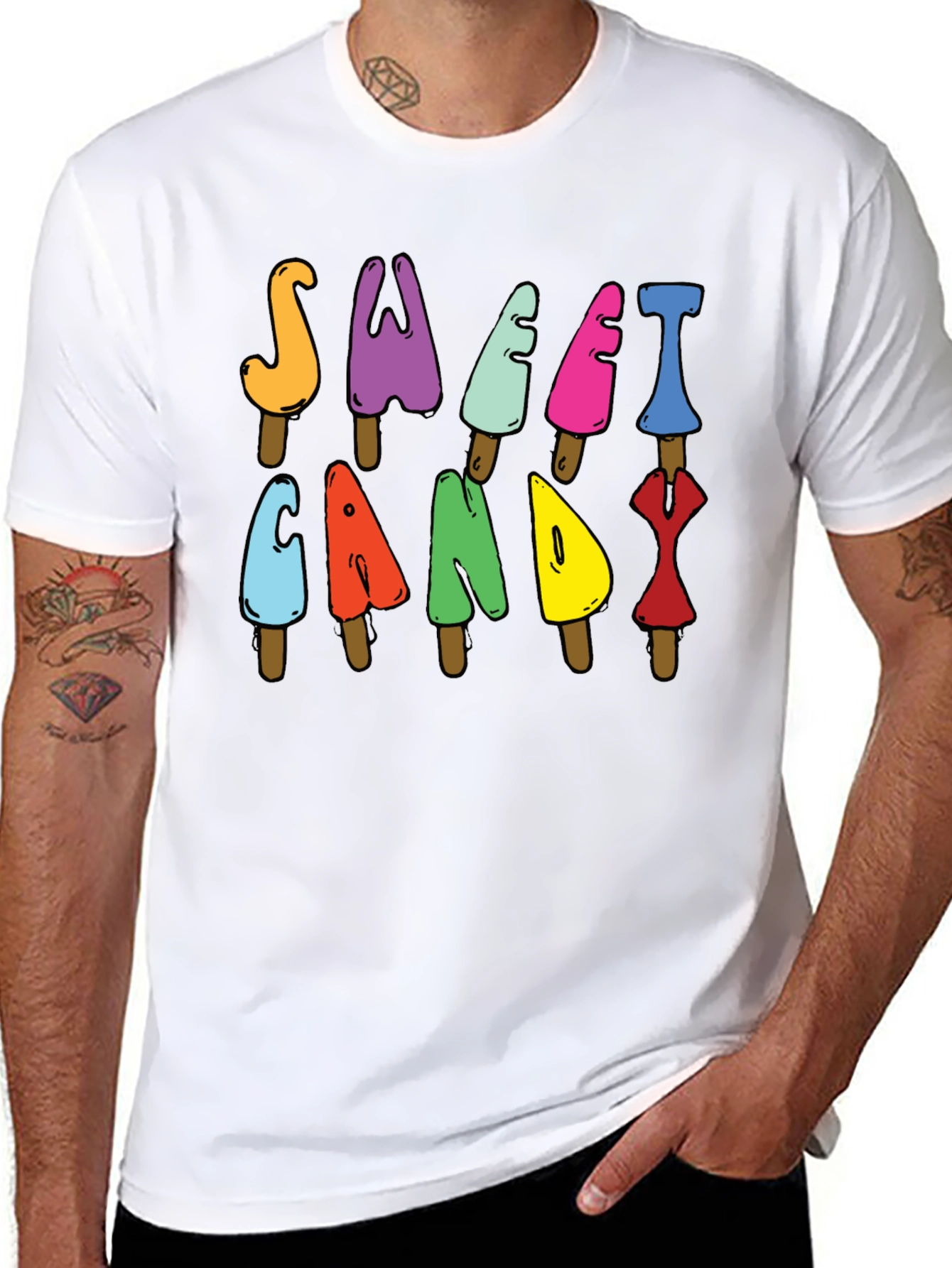 Sweet Candy Popsicle T-Shirt