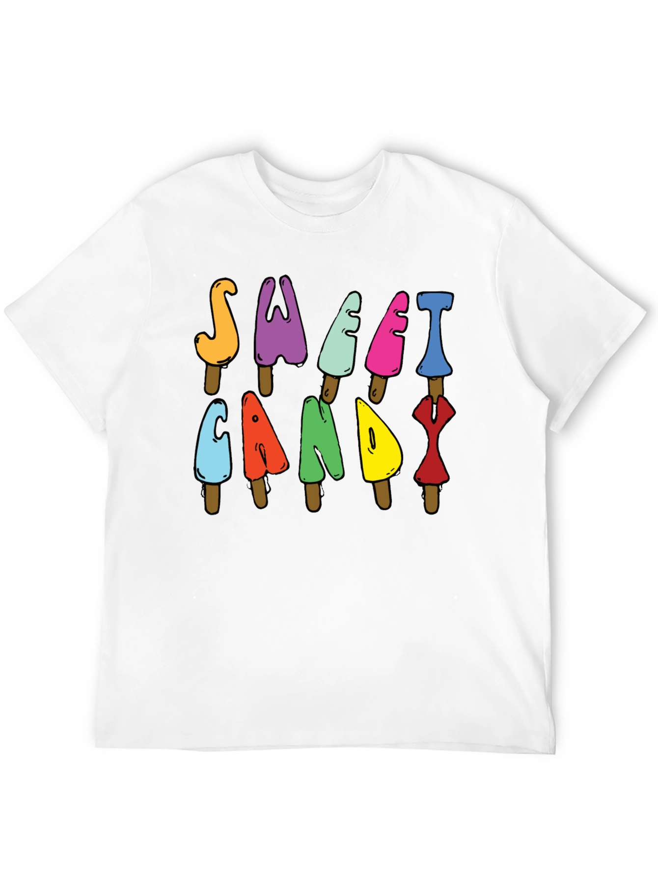 Sweet Candy Popsicle T-Shirt