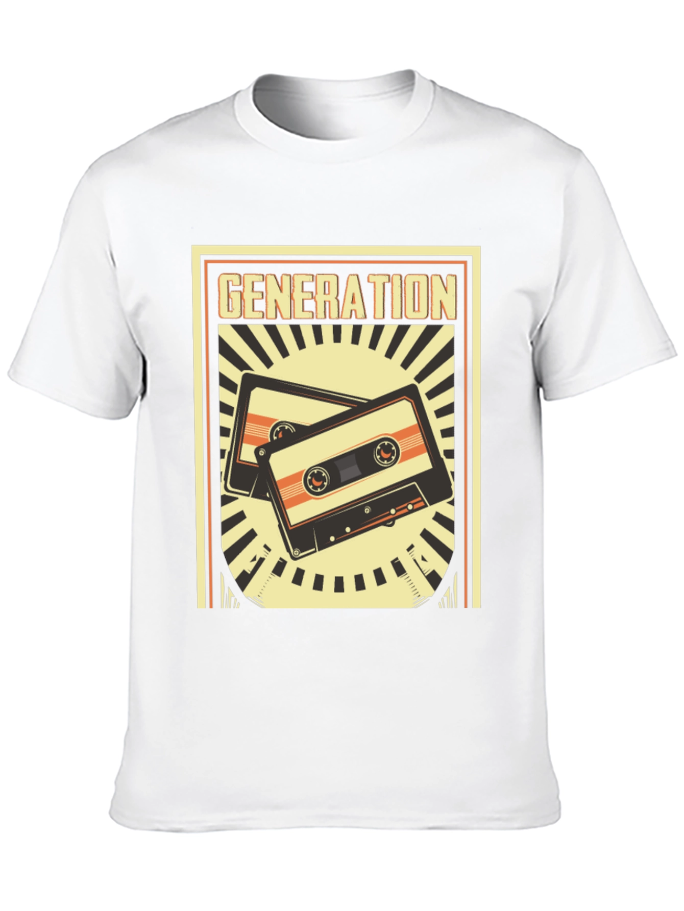 Retro Generation Cassette Tape Graphic Tee