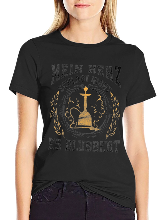 Hookah Lover Graphic Tee - Mein Herz Schlagt Nicht