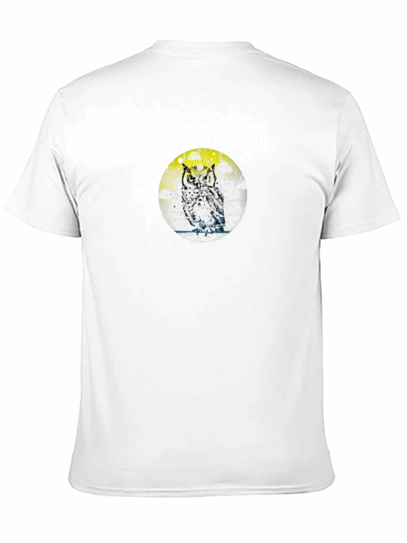 Owl Graphic Tee - Trendy Print T-Shirt
