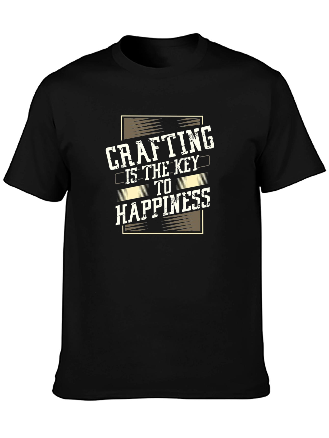 Crafting is Key to Happiness Graphic Tee