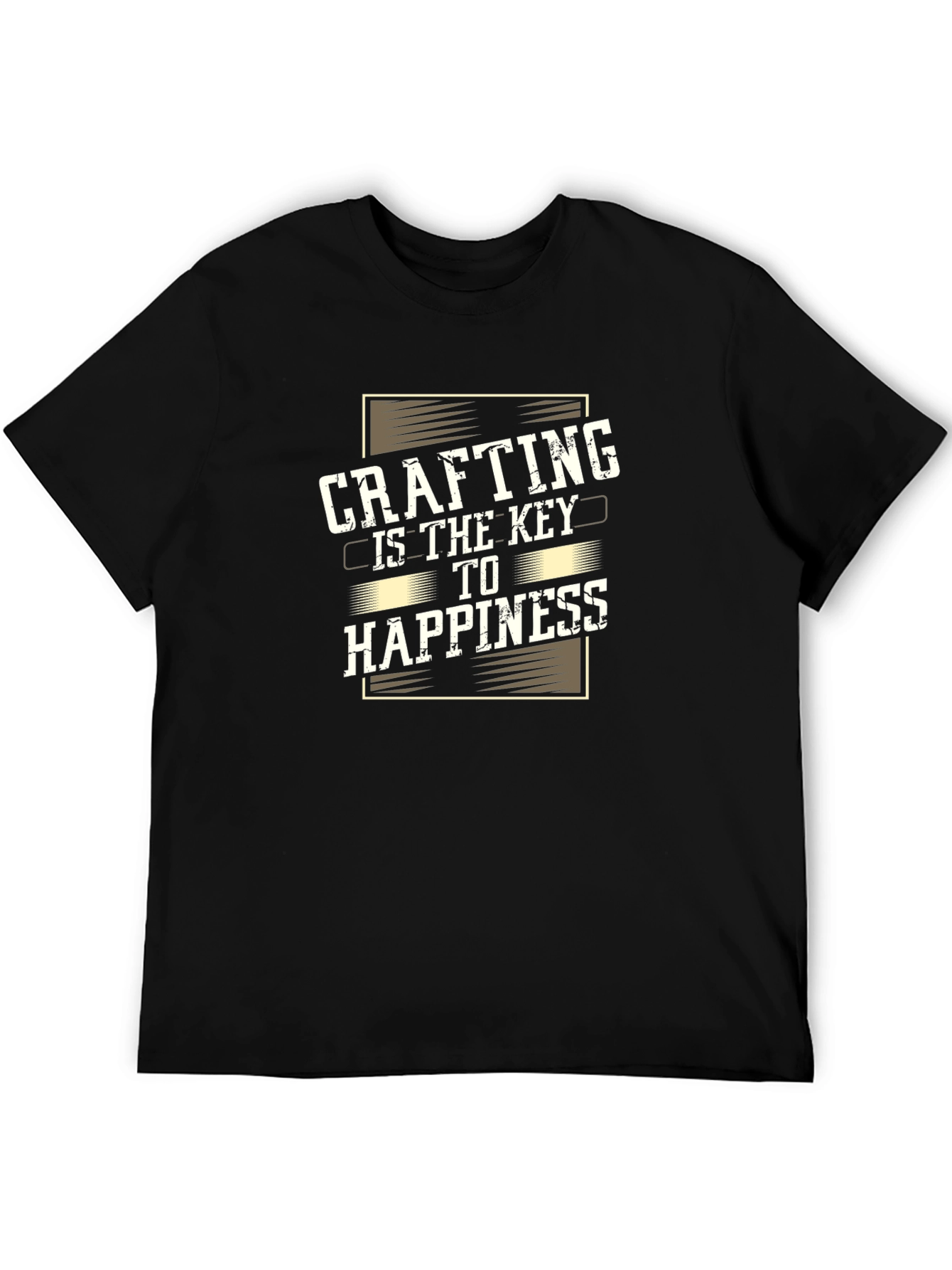 Crafting is Key to Happiness Graphic Tee