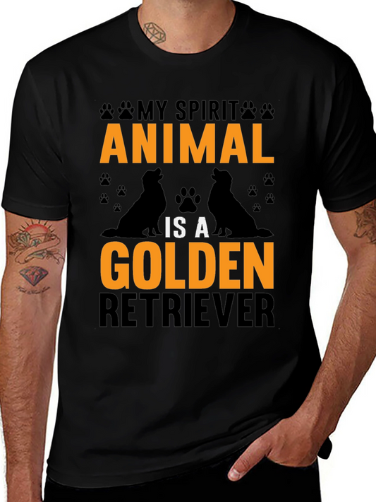 Golden Retriever Spirit Animal T-Shirt