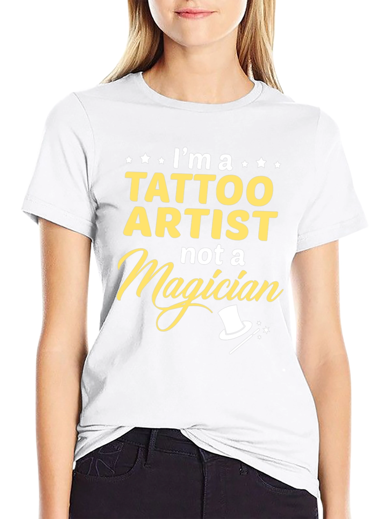 Tattoo Artist Not a Magician Graphic T-Shirt