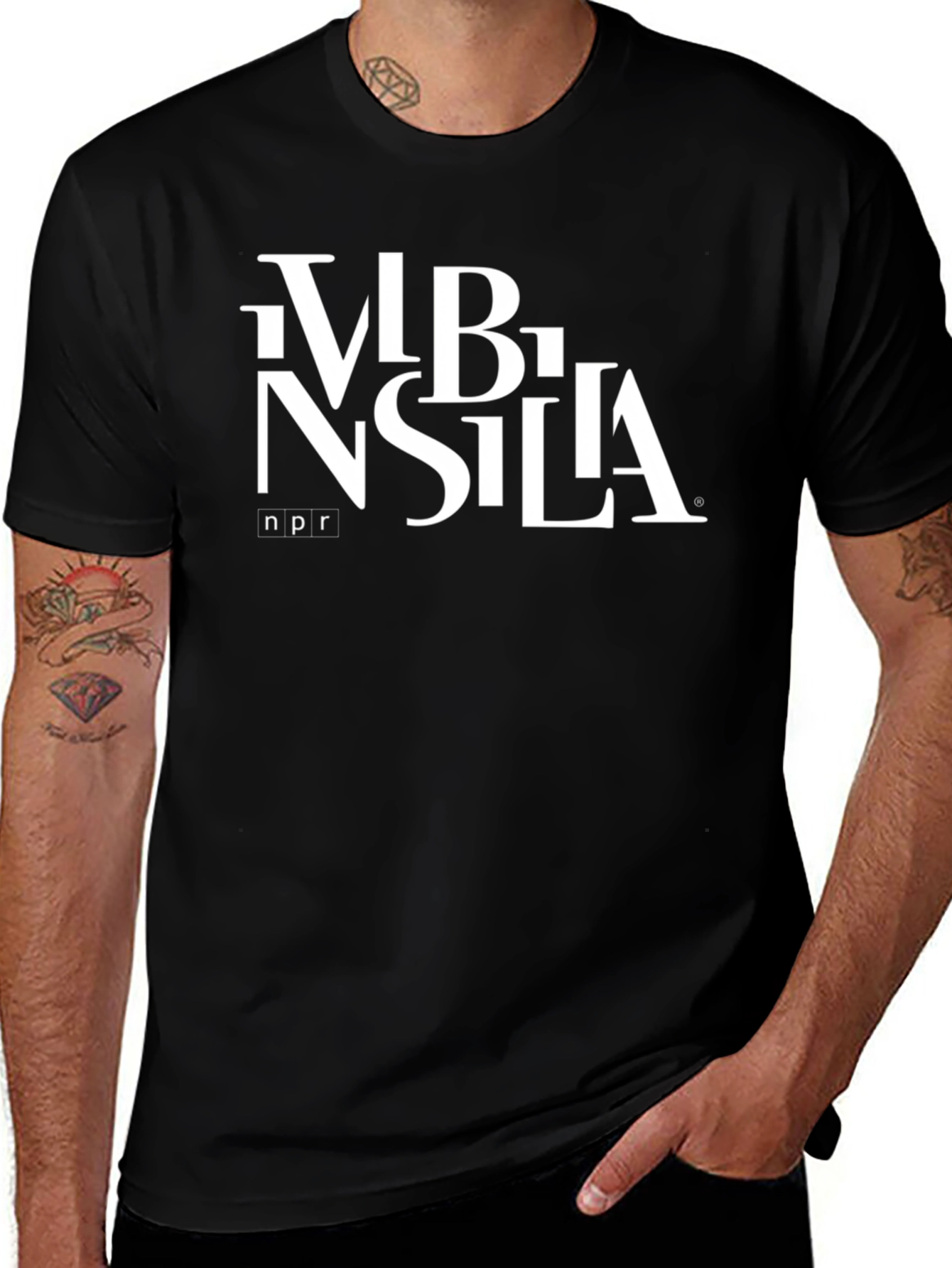NPR Invisibilia Black T-Shirt