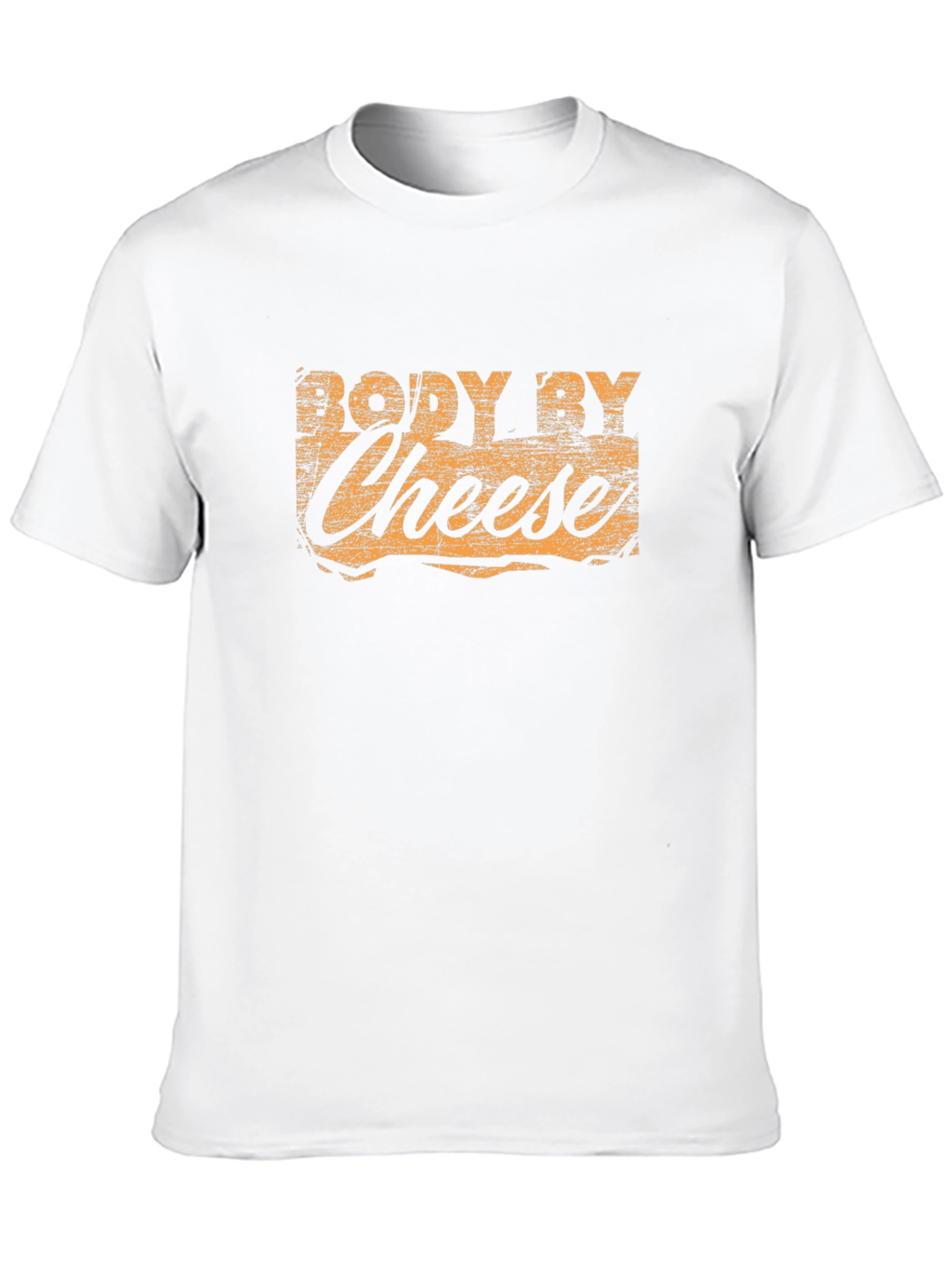 Body By Cheese T-Shirt - Funny Foodie Tee