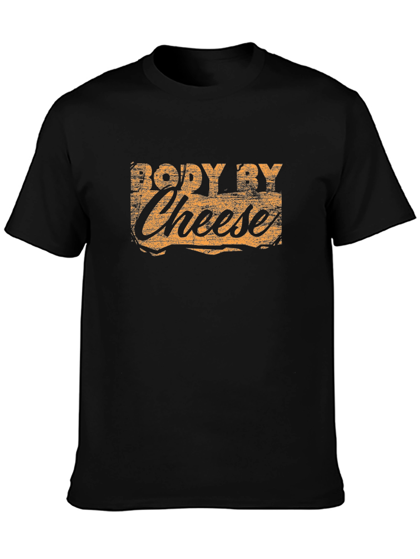 Body By Cheese T-Shirt - Funny Foodie Tee