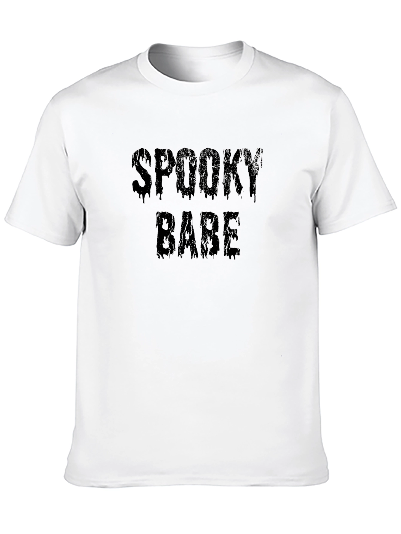 Spooky Babe Graphic Tee - Halloween Fashion