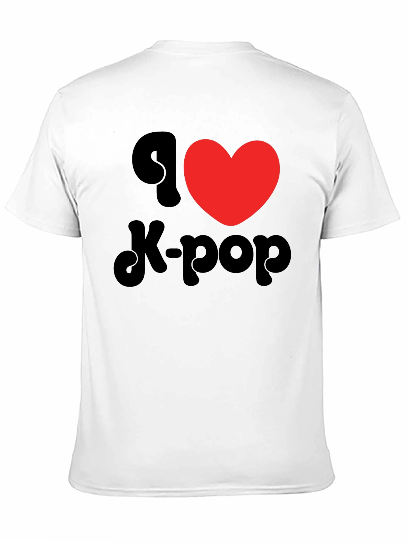 I Heart K-Pop Black T-Shirt