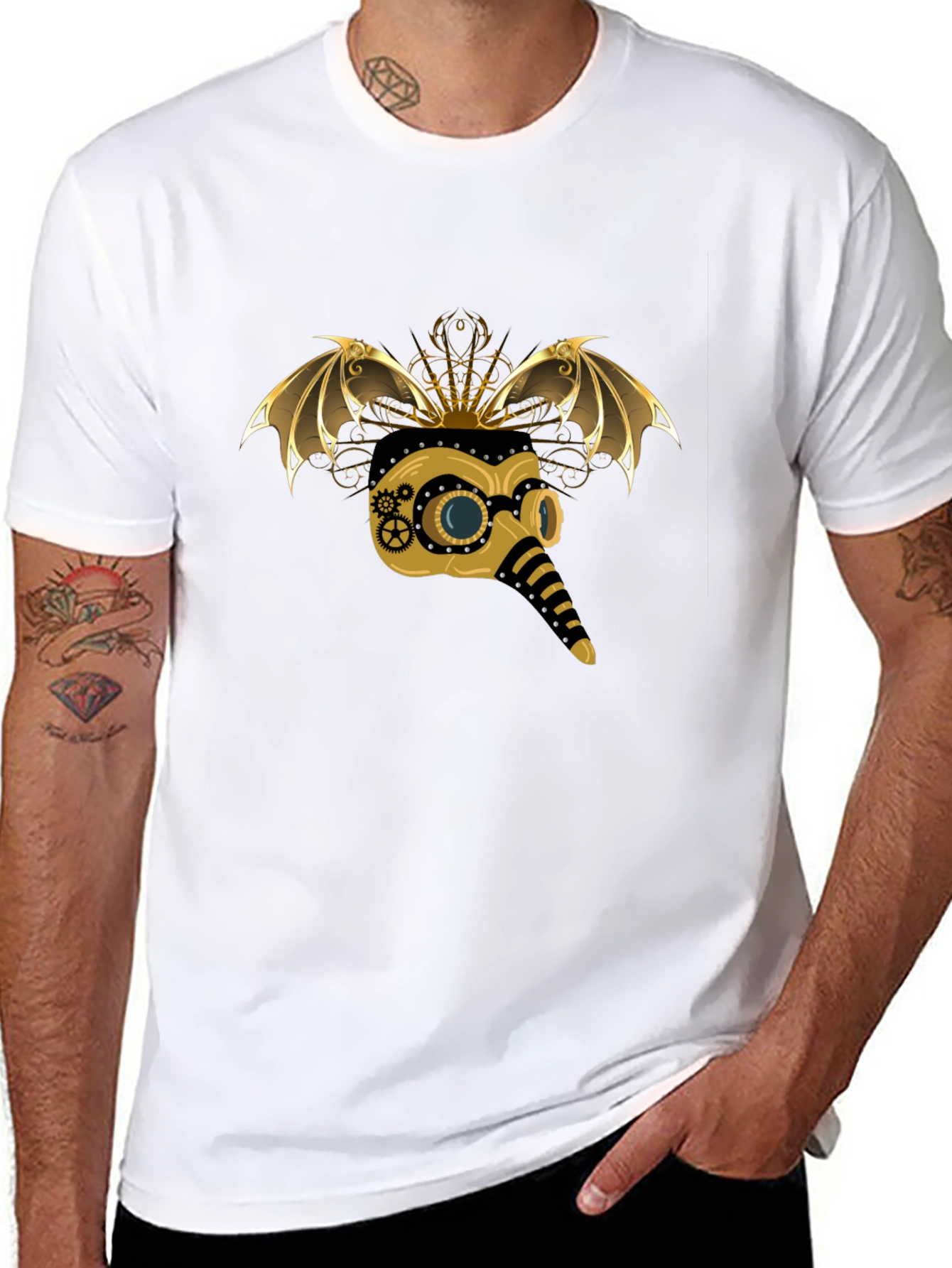 Steampunk Plague Doctor T-Shirt