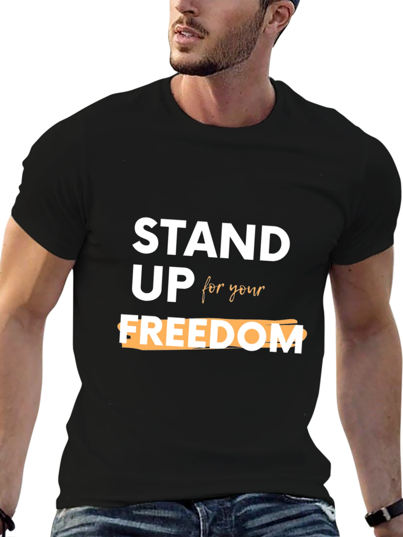 Stand Up For Your Freedom Graphic Tee