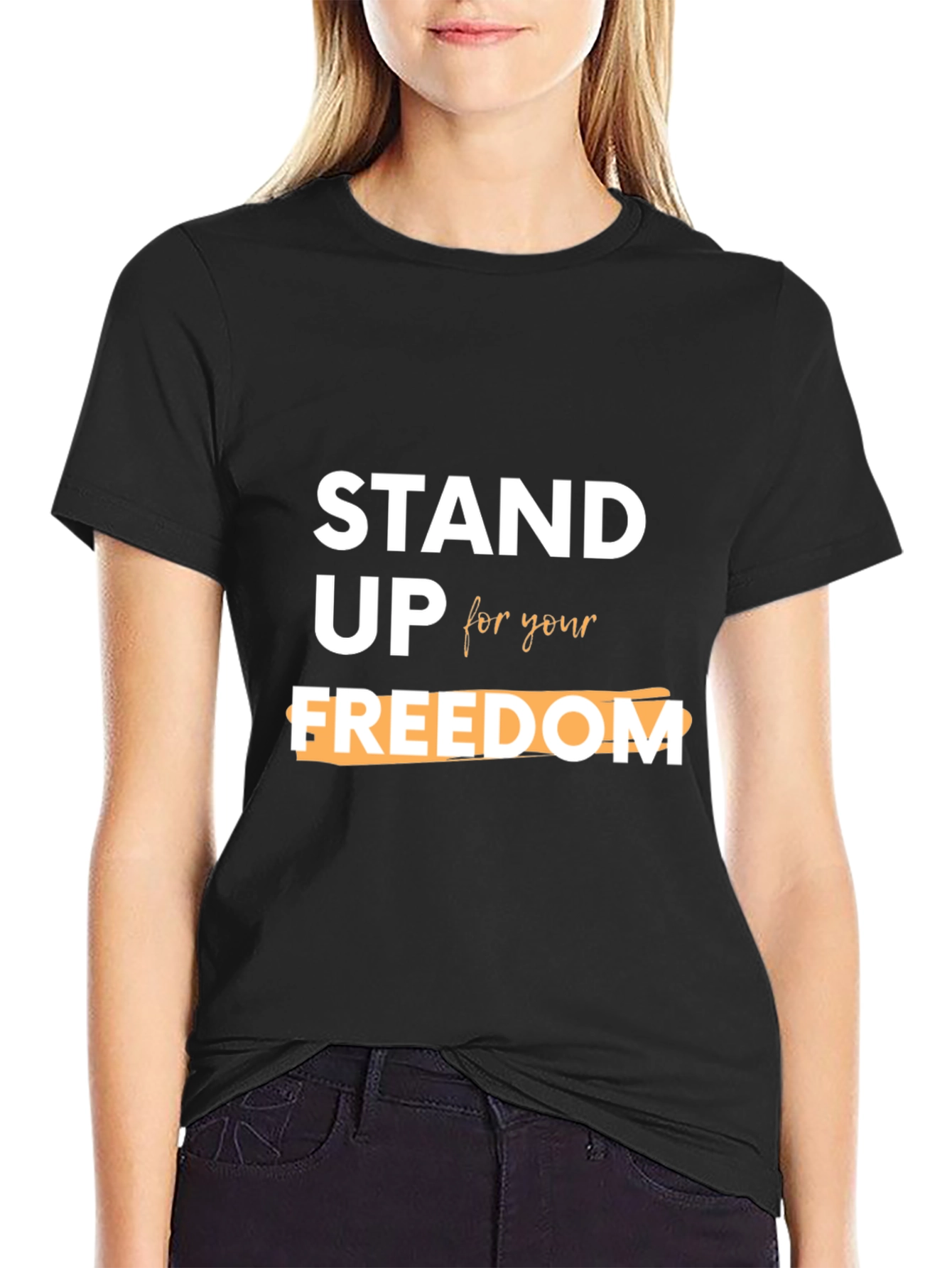 Stand Up For Your Freedom Graphic Tee