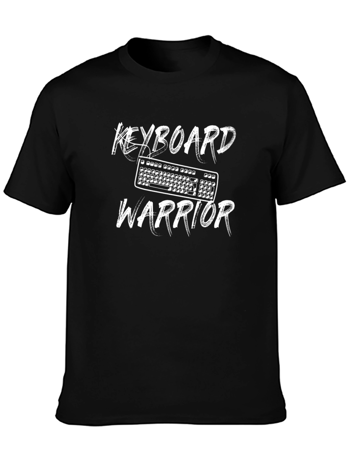 Keyboard Warrior Black T-Shirt