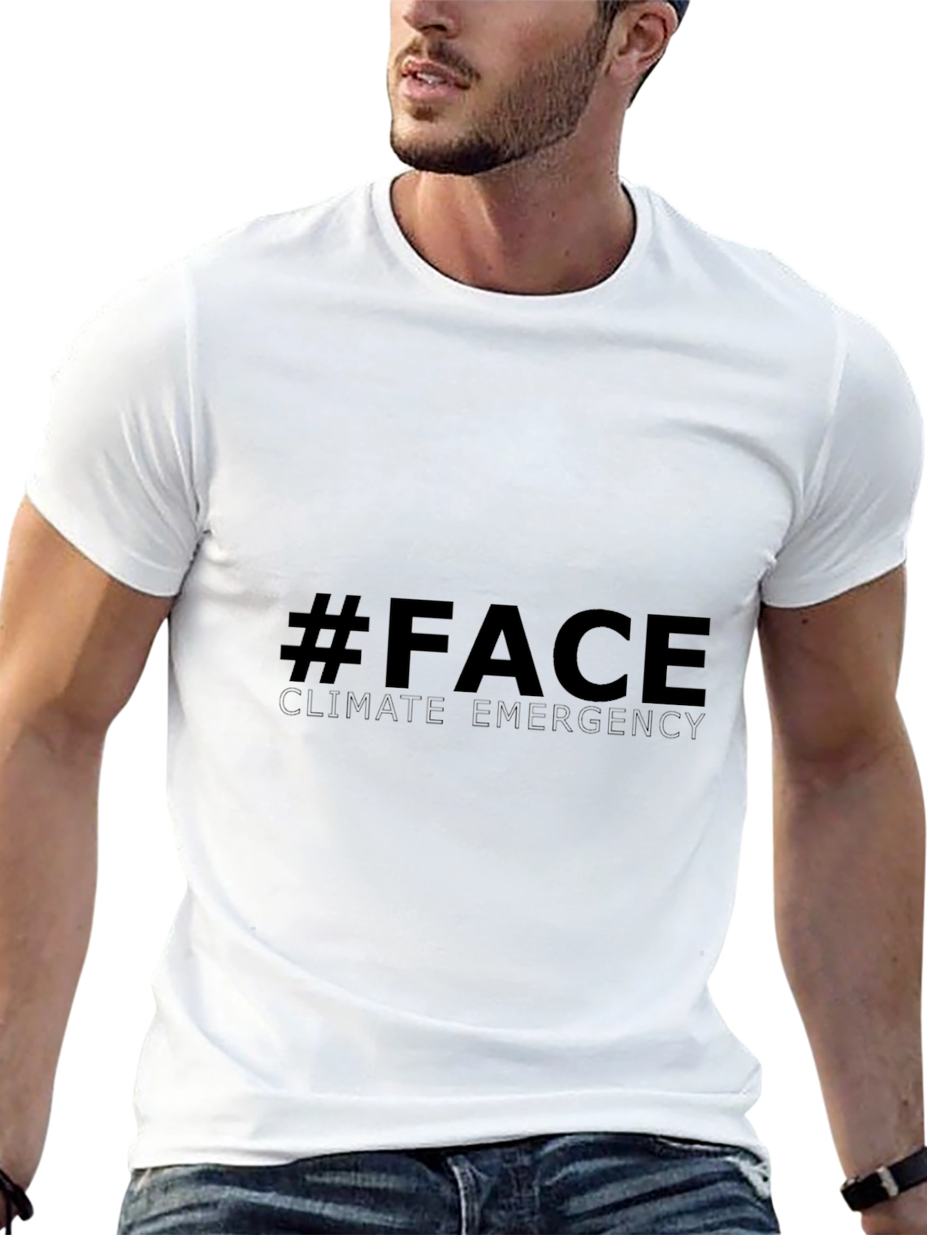 #FACE Climate Emergency T-Shirt - Black