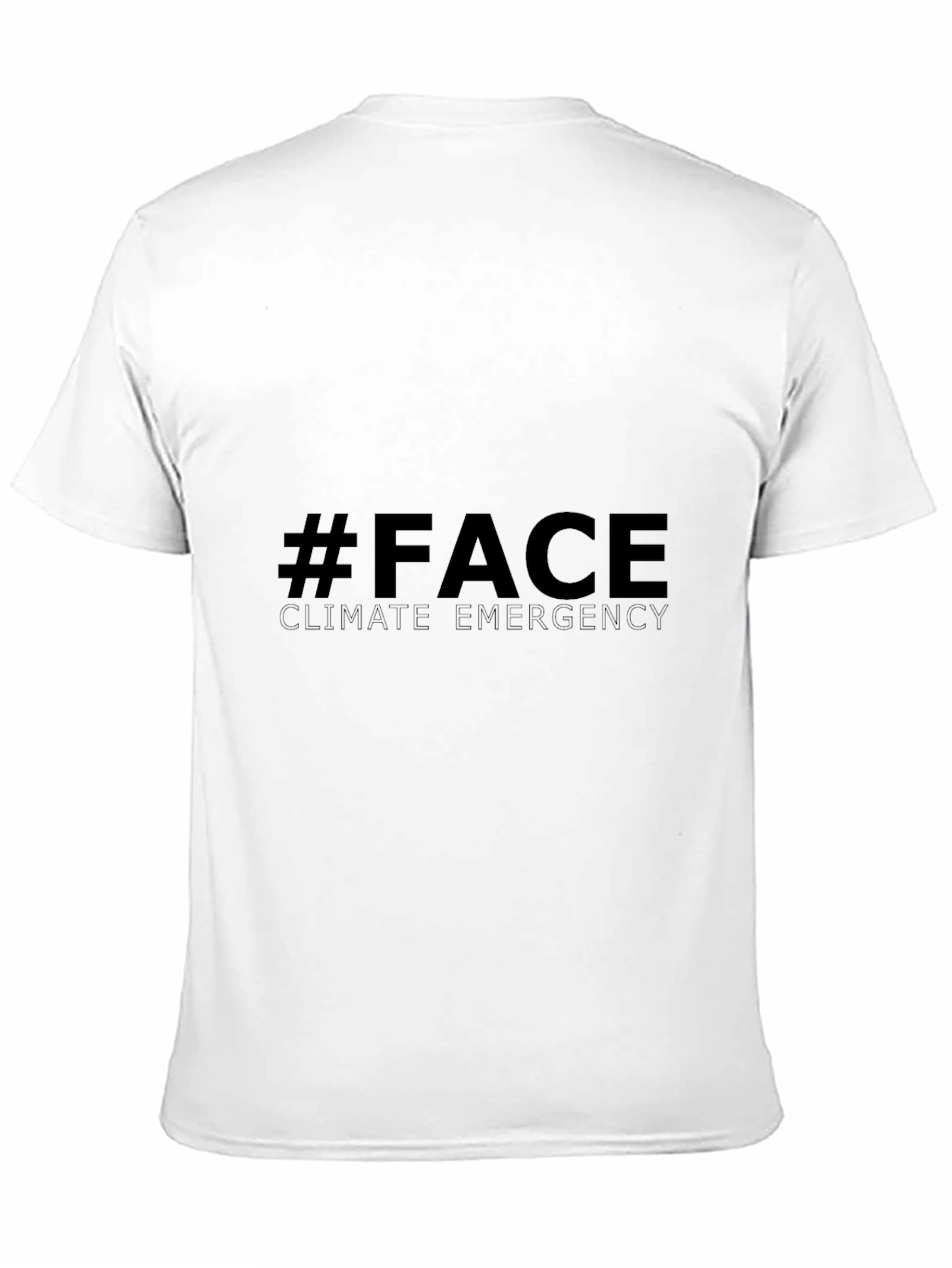 #FACE Climate Emergency T-Shirt - Black