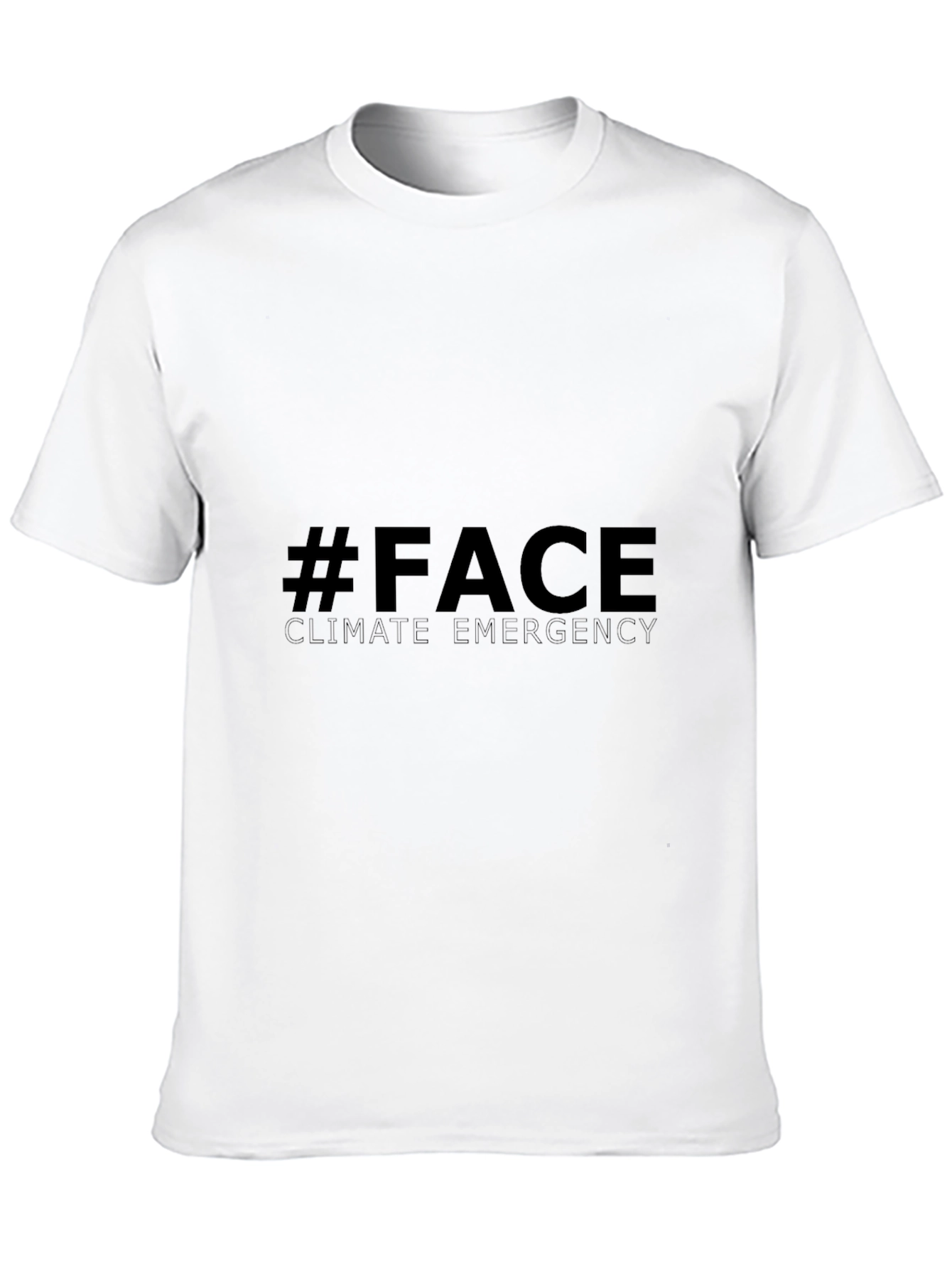 #FACE Climate Emergency T-Shirt - Black