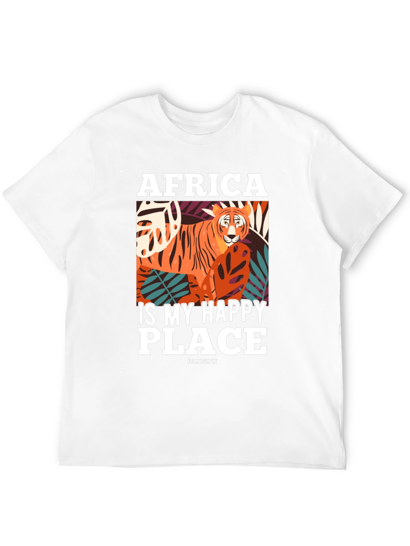Africa Is My Happy Place Graphic T-Shirt