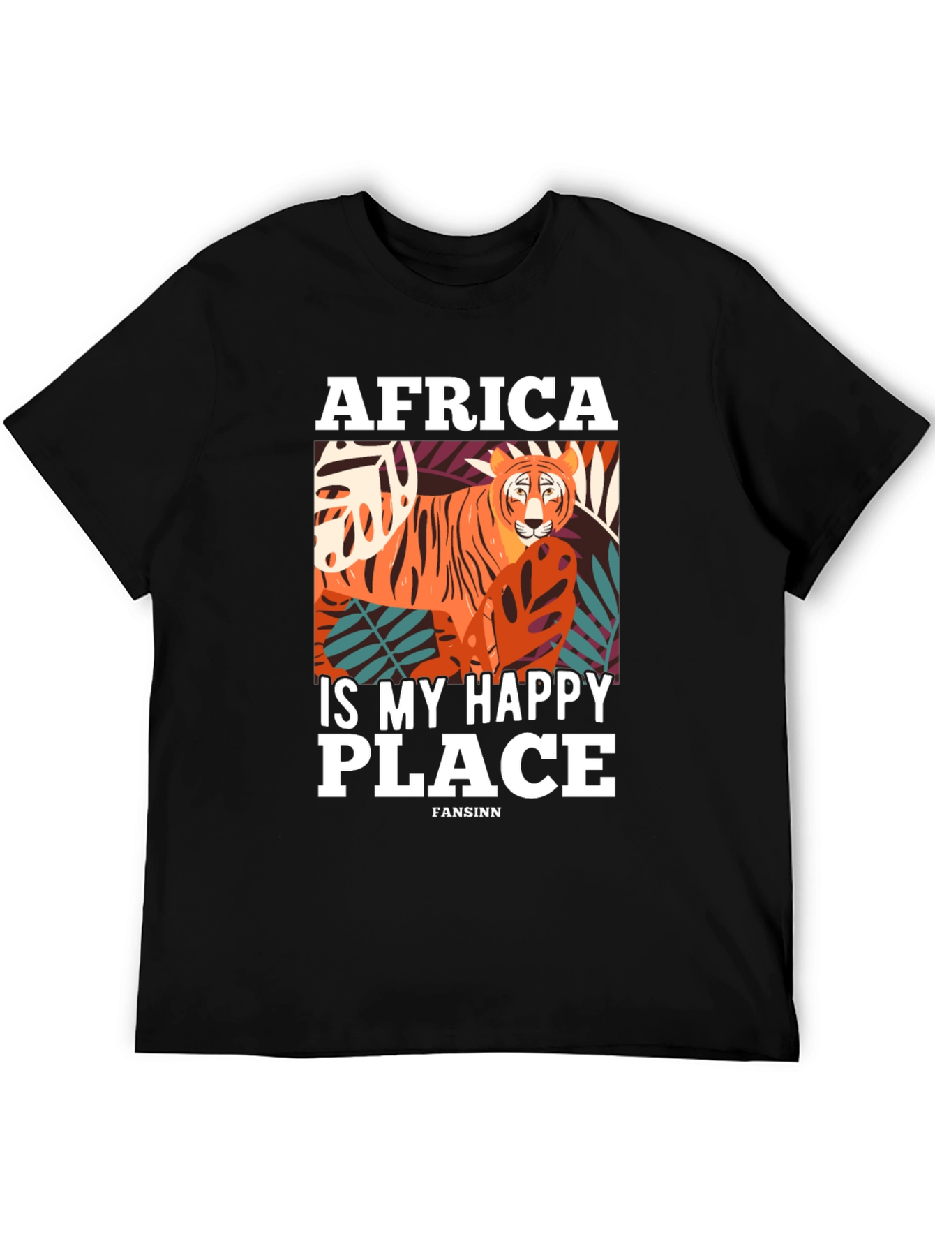 Africa Is My Happy Place Graphic T-Shirt