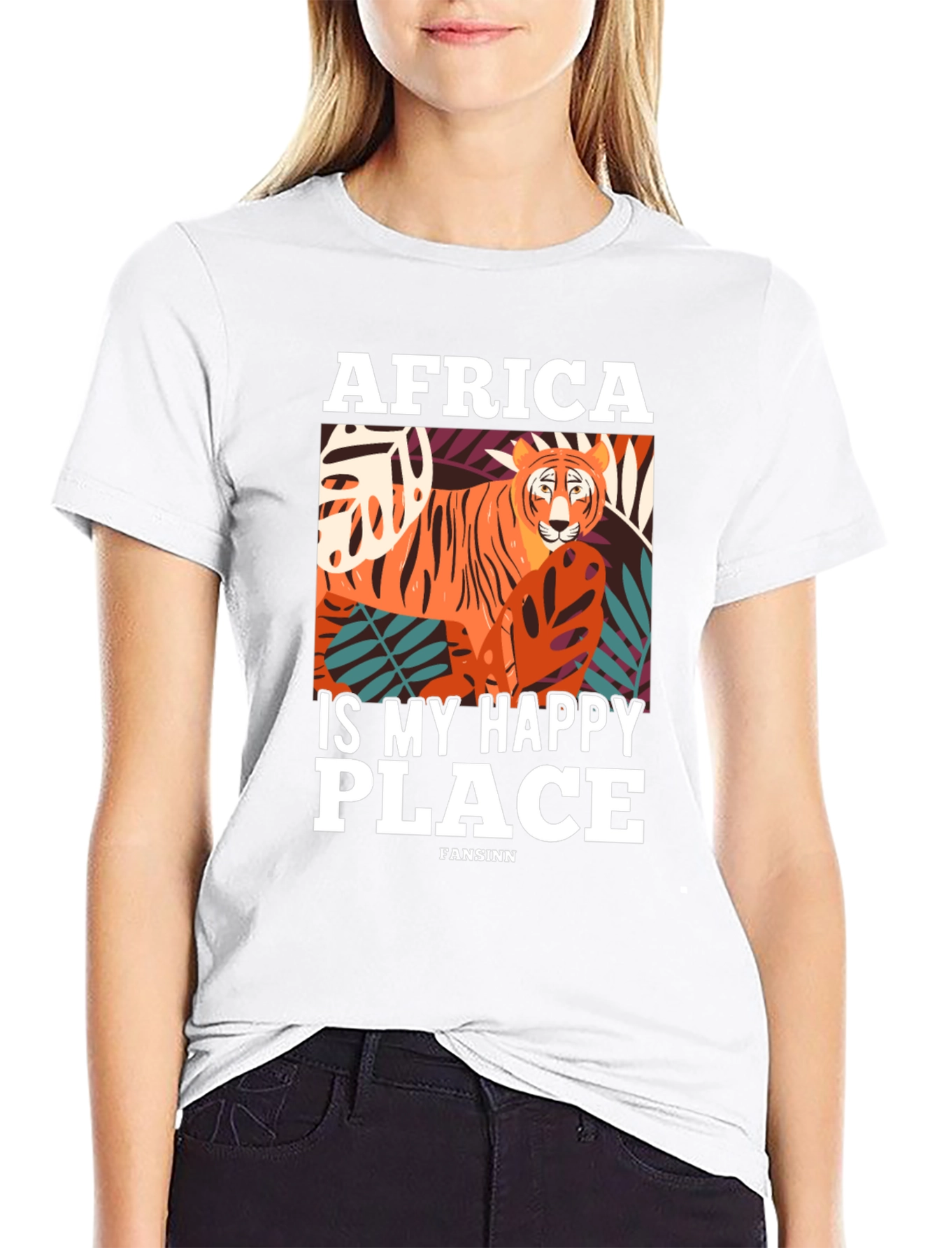 Africa Is My Happy Place Graphic T-Shirt