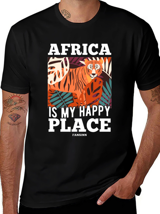 Africa Is My Happy Place Graphic T-Shirt