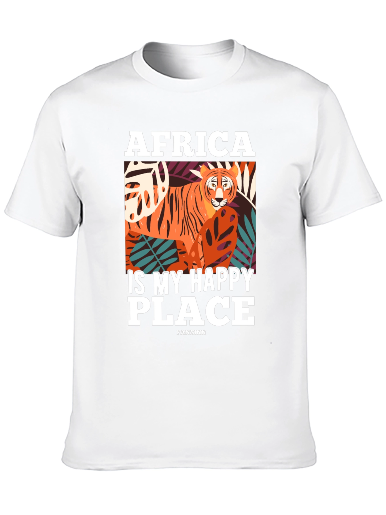 Africa Is My Happy Place Graphic T-Shirt