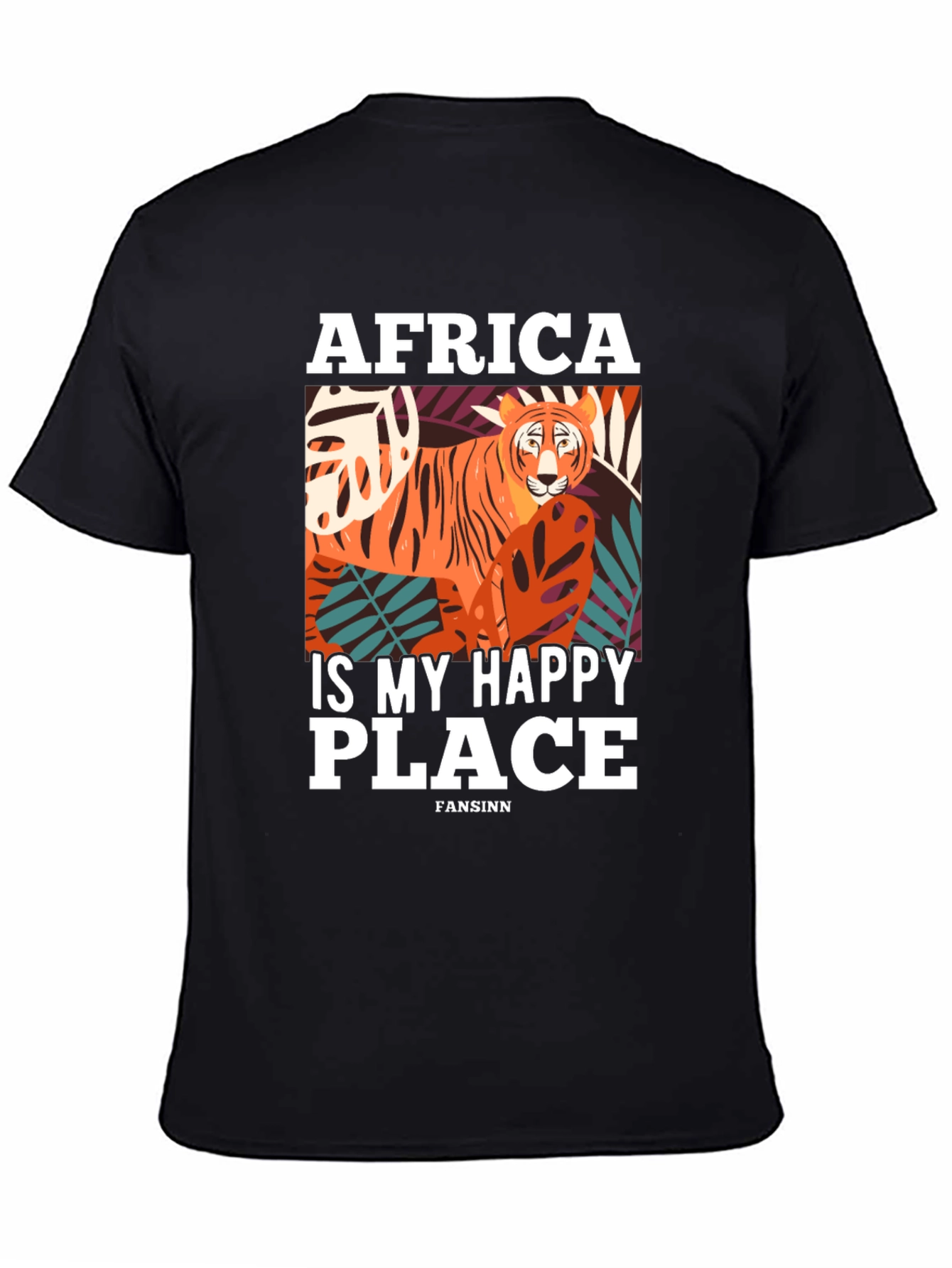Africa Is My Happy Place Graphic T-Shirt
