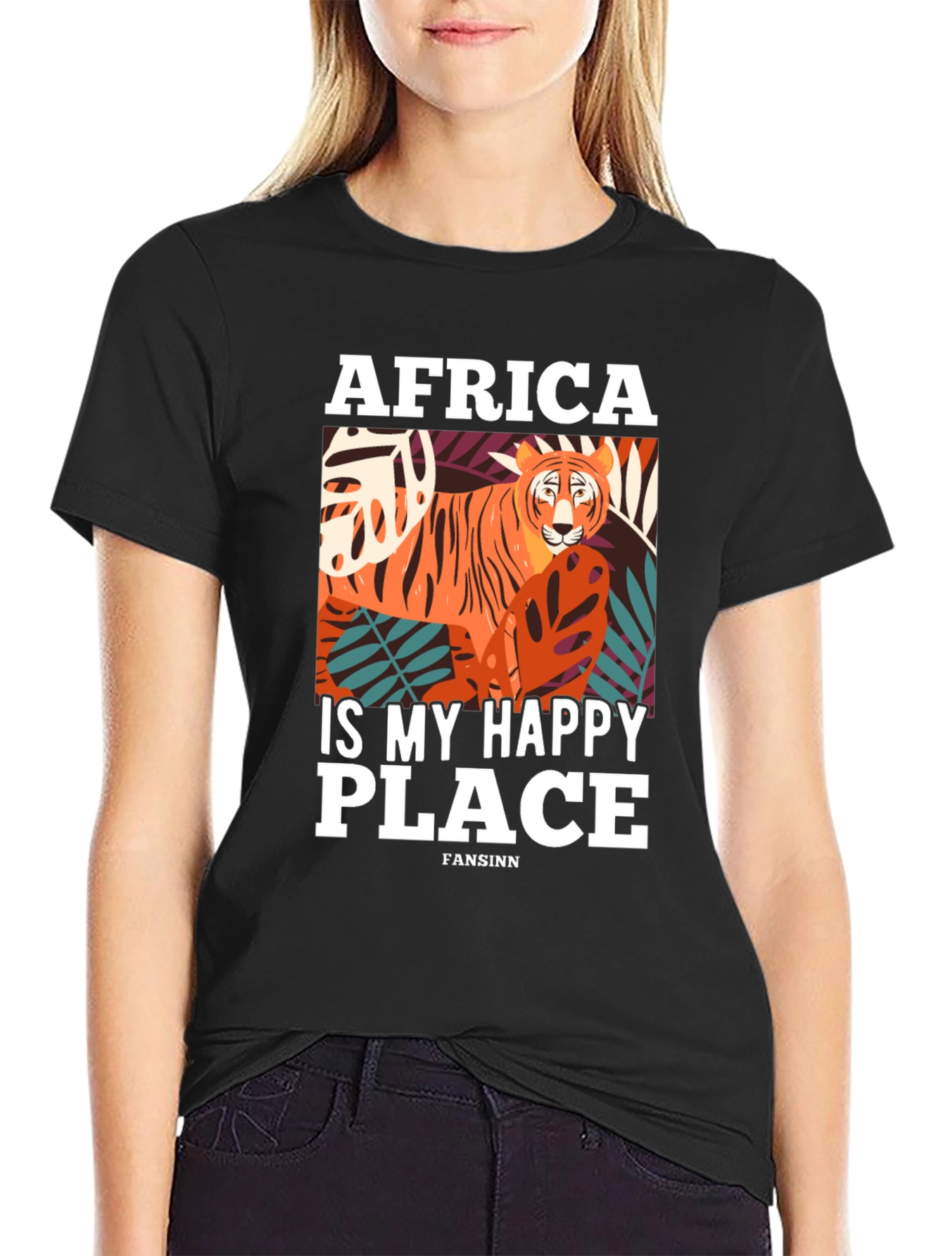 Africa Is My Happy Place Graphic T-Shirt