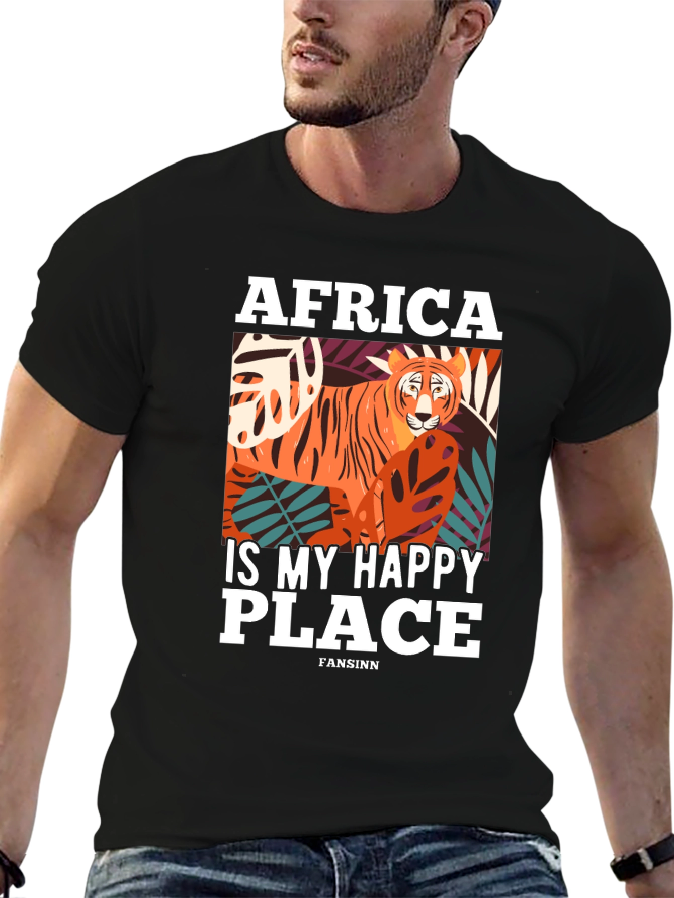 Africa Is My Happy Place Graphic T-Shirt