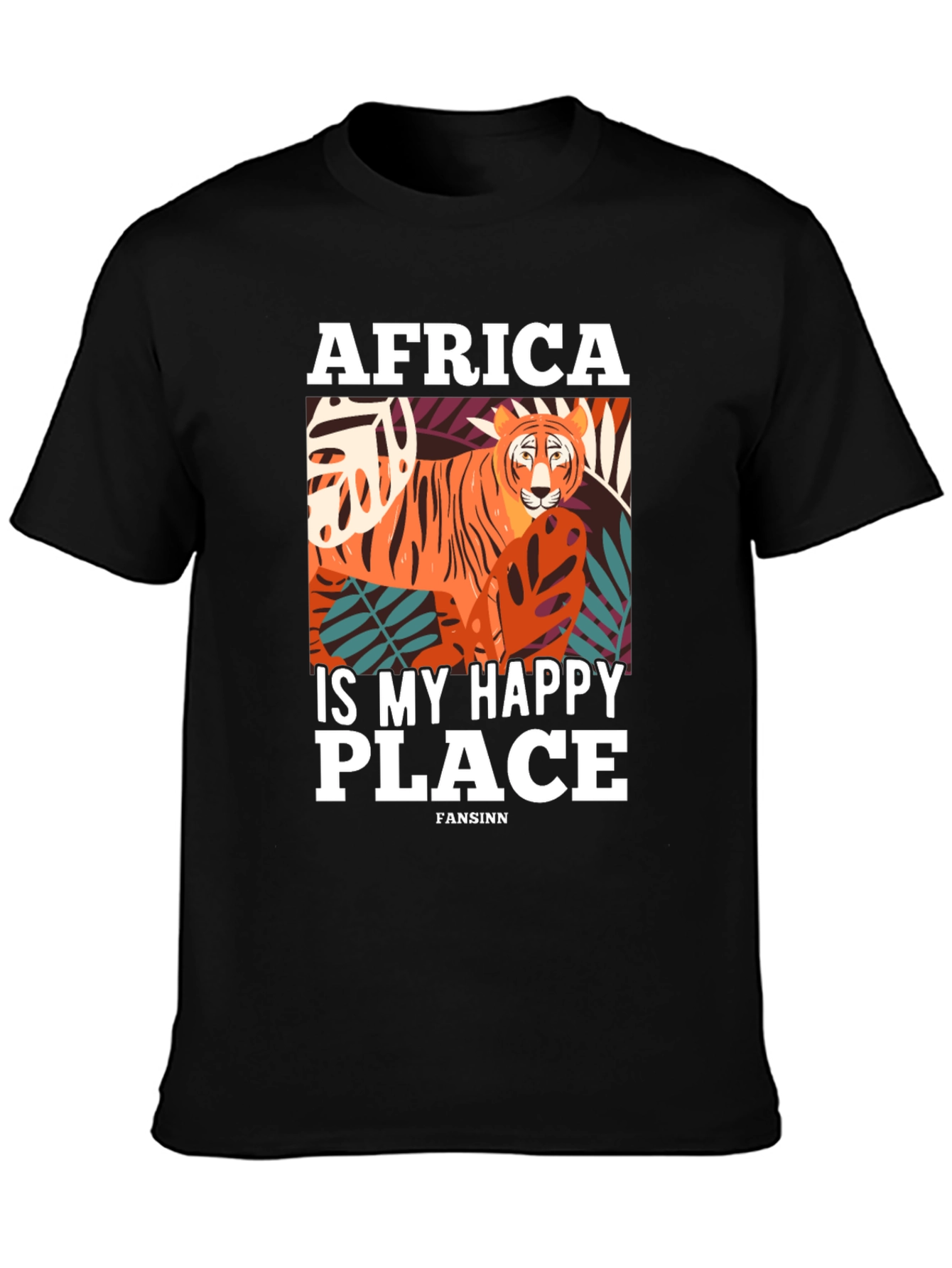 Africa Is My Happy Place Graphic T-Shirt